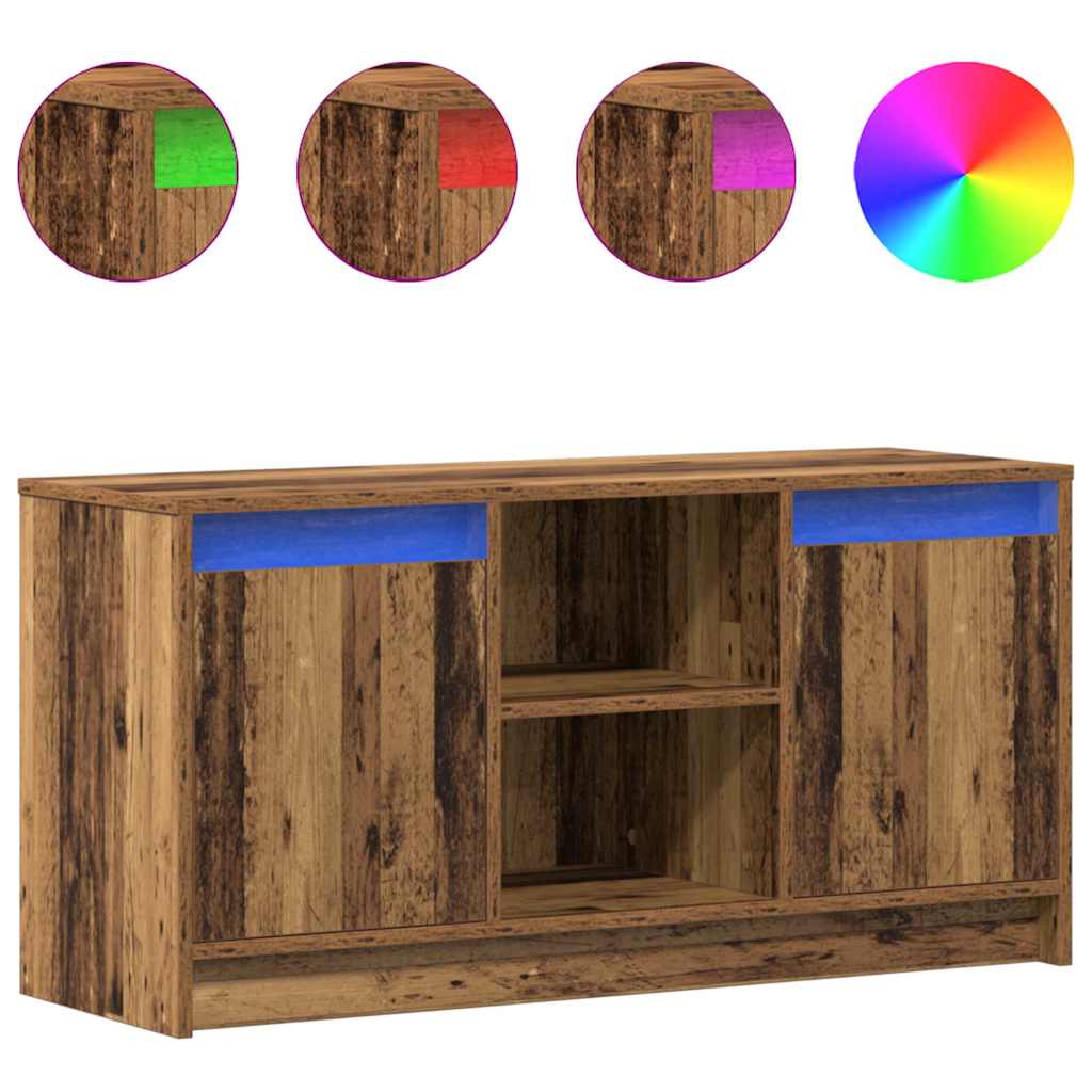Tv Jednotky 100 X 34 X 50 Cm Hnědá Kompozitní Dřevo