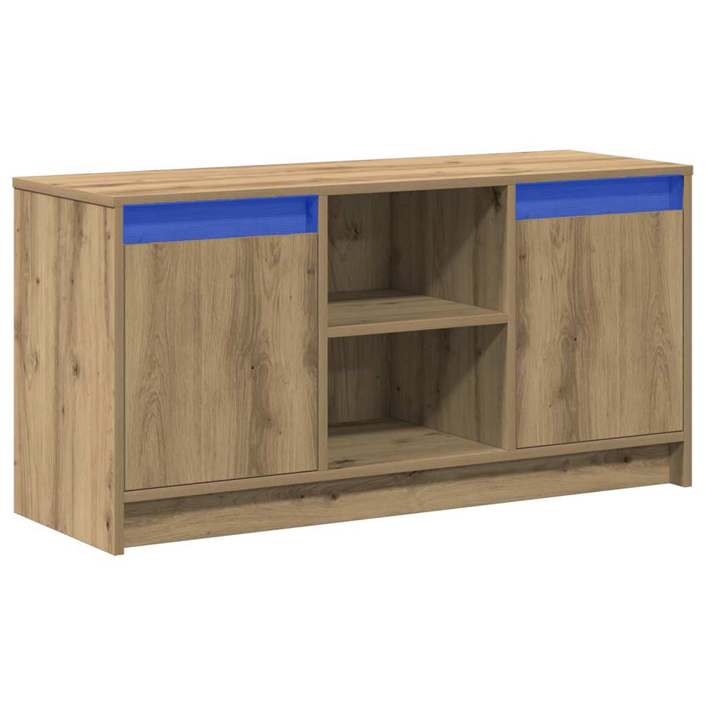 Tv Jednotky 100 X 34 X 50 Cm Hnědá Kompozitní Dřevo