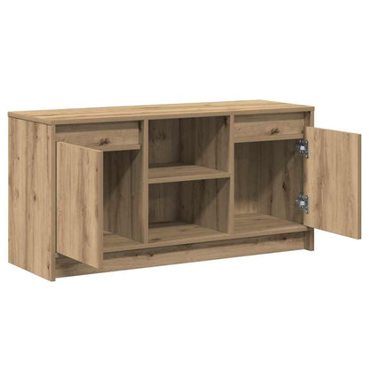 Tv Jednotky 100 X 34 X 50 Cm Hnědá Kompozitní Dřevo