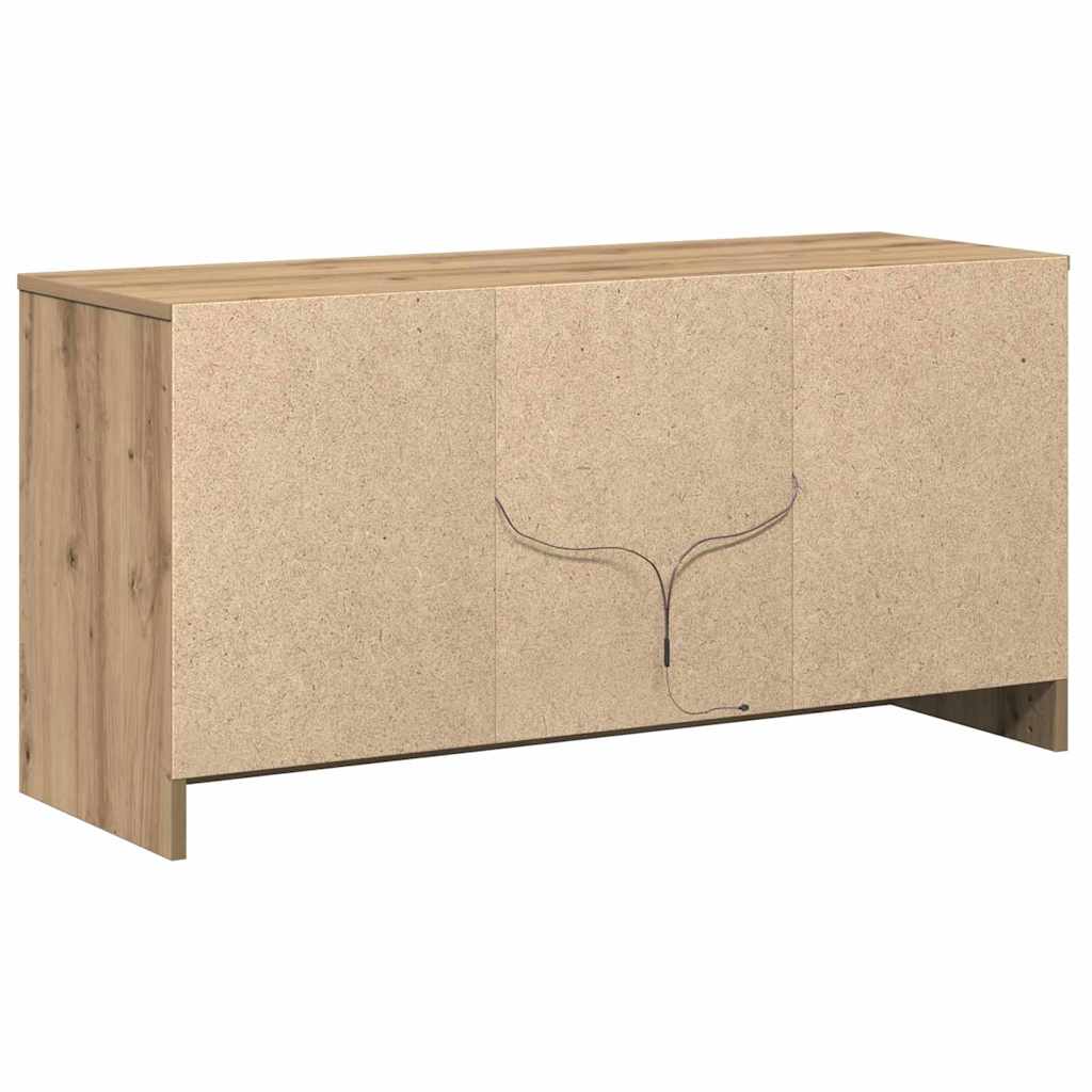 Tv Jednotky 100 X 34 X 50 Cm Hnědá Kompozitní Dřevo