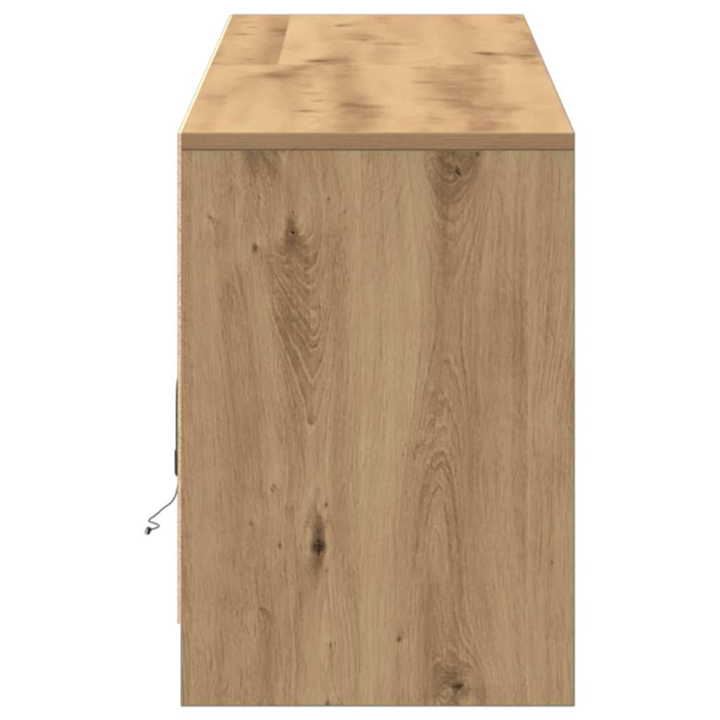 Tv Jednotky 100 X 34 X 50 Cm Hnědá Kompozitní Dřevo