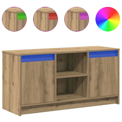 Tv Jednotky 100 X 34 X 50 Cm Hnědá Kompozitní Dřevo