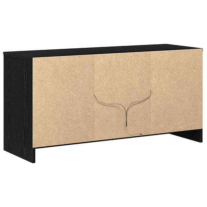 Tv Jednotky 100 X 34 X 50 Cm Černá Kompozitní Dřevo