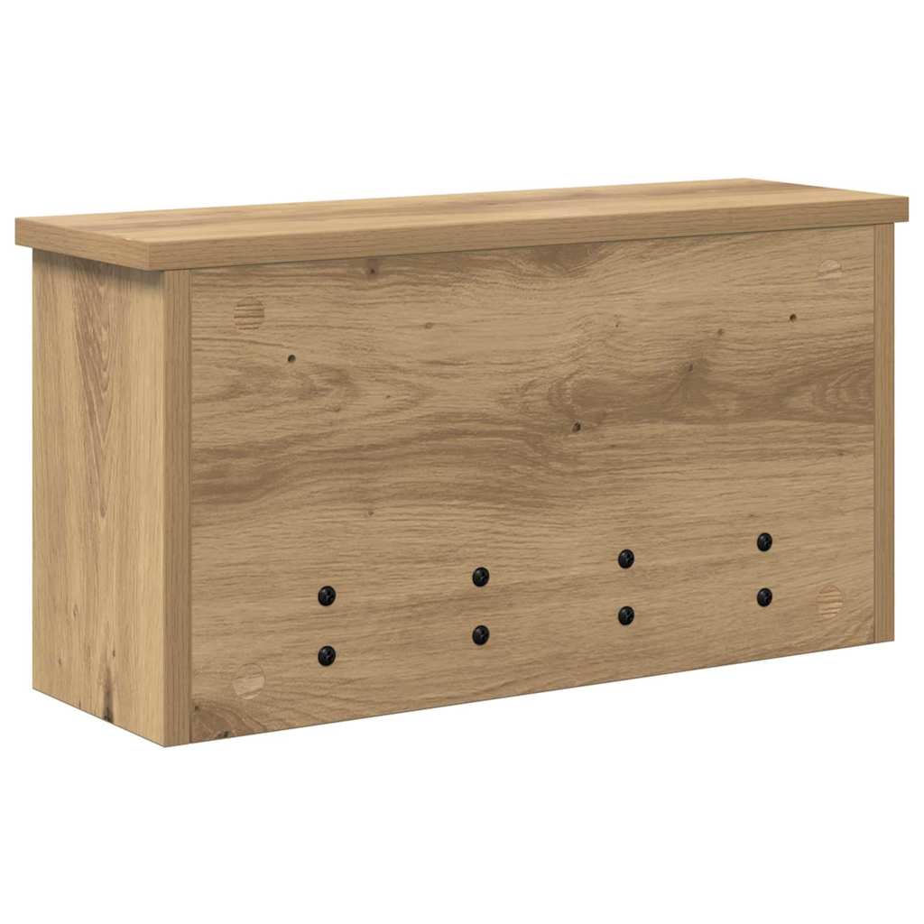 Nástěnný Věšák Na Kabáty Nástěnná Montáž Artisanový Dub