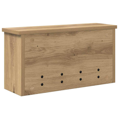 Nástěnný Věšák Na Kabáty Nástěnná Montáž Artisanový Dub