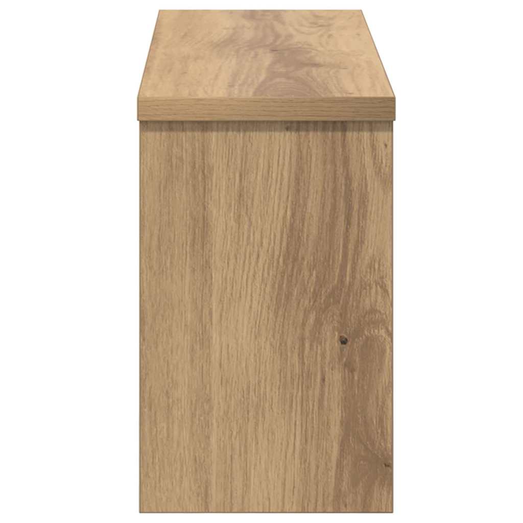 Nástěnný Věšák Na Kabáty Nástěnná Montáž Artisanový Dub