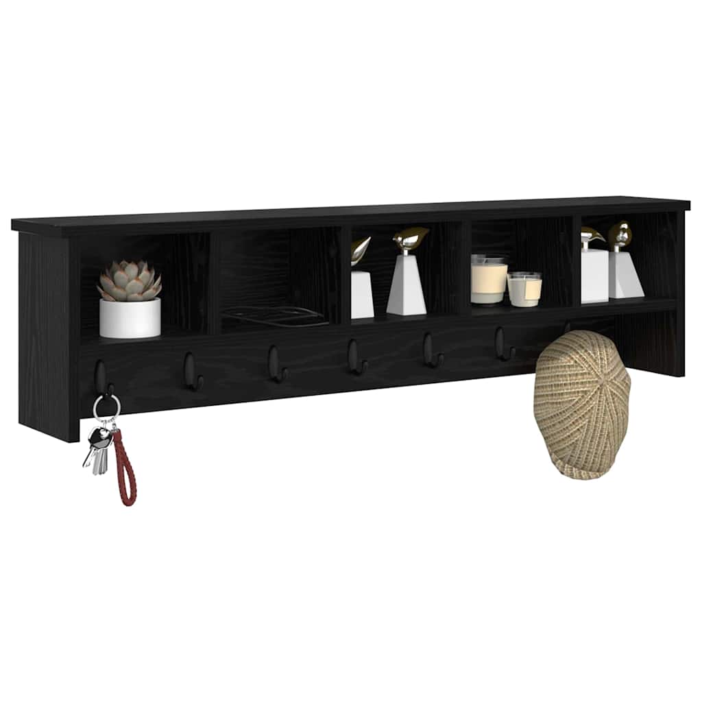 Nástěnný Věšák Na Kabáty Nástěnná Montáž Černý Dub