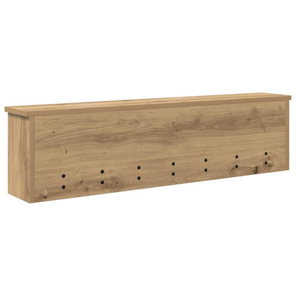 Nástěnný Věšák Na Kabáty Nástěnná Montáž Artisanový Dub