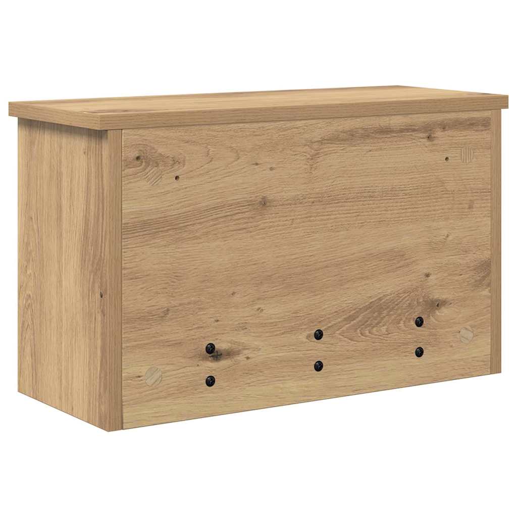 Nástěnný Věšák Na Kabáty Nástěnná Montáž Artisanový Dub