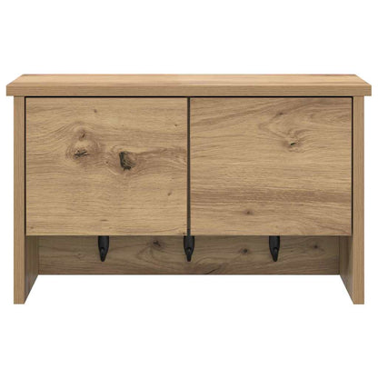 Nástěnný Věšák Na Kabáty Nástěnná Montáž Artisanový Dub