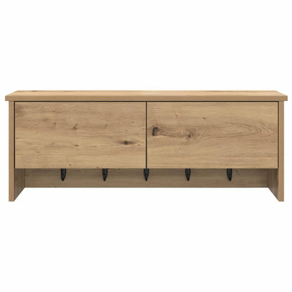 Nástěnný Věšák Na Kabáty Nástěnná Montáž Artisanový Dub