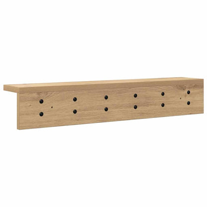 Nástěnný Věšák Na Kabáty Nástěnná Montáž Artisanový Dub