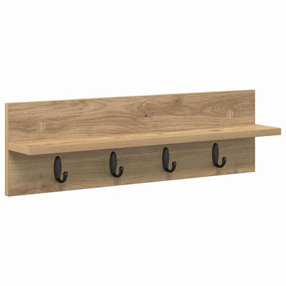 Nástěnný Věšák Na Kabáty Nástěnná Montáž Artisanový Dub