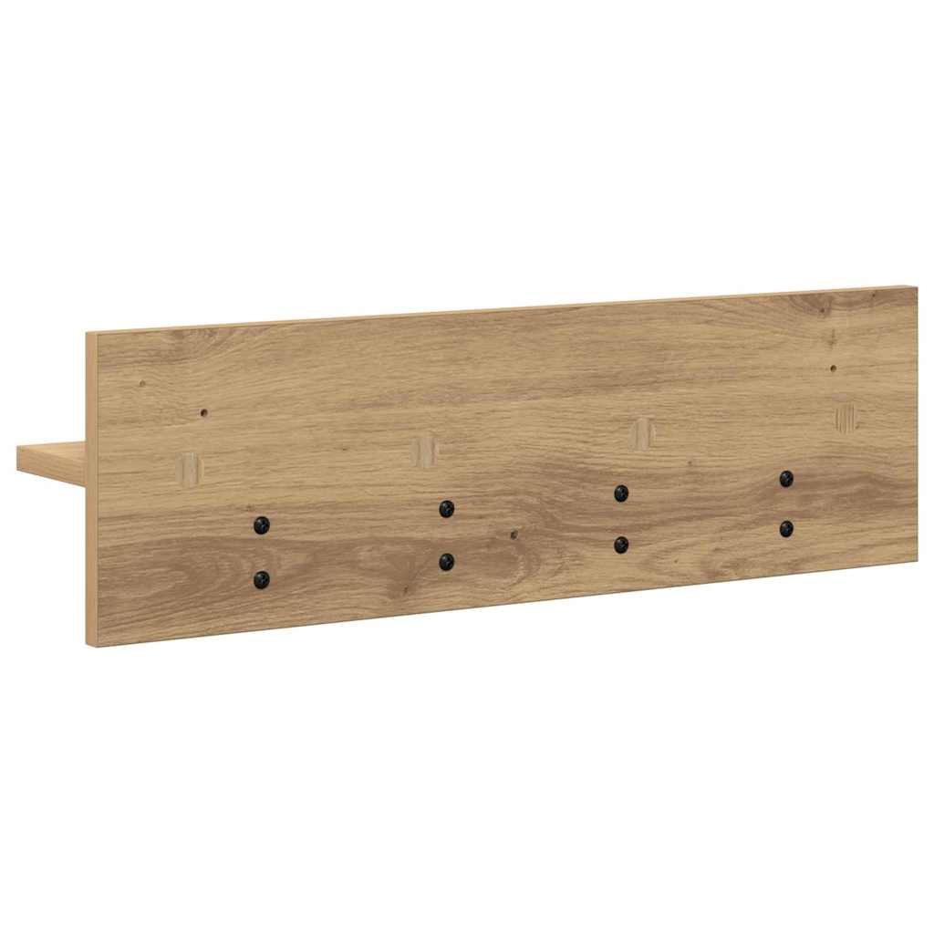 Nástěnný Věšák Na Kabáty Nástěnná Montáž Artisanový Dub