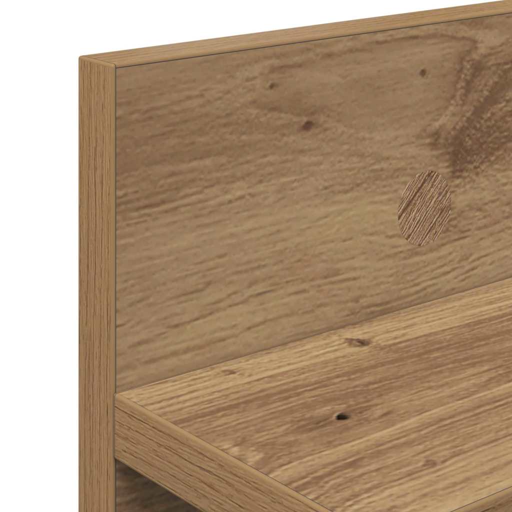 Nástěnný Věšák Na Kabáty Nástěnná Montáž Artisanový Dub