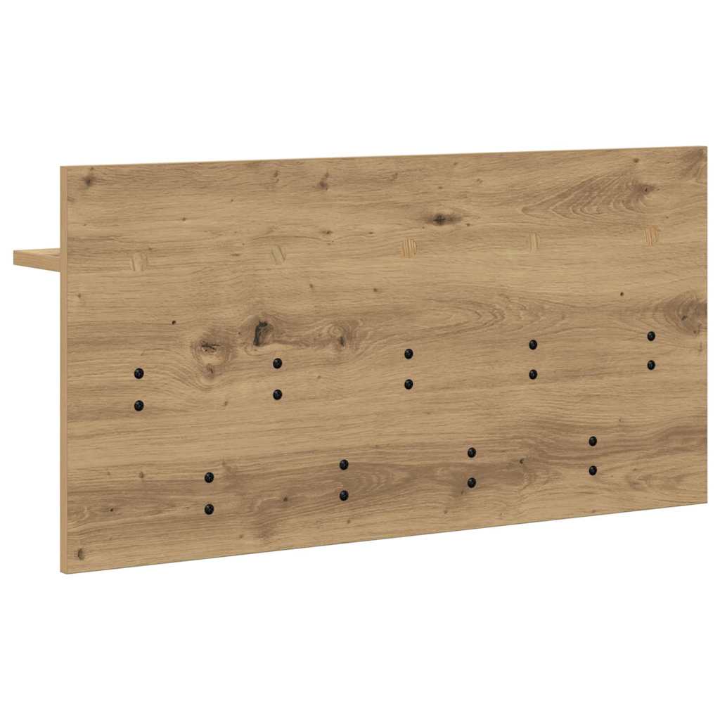 Nástěnný Věšák Na Kabáty Nástěnná Montáž Artisanový Dub