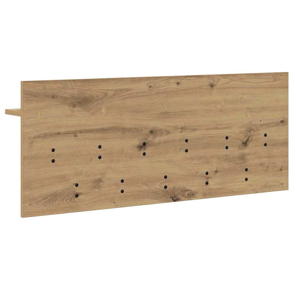 Nástěnný Věšák Na Kabáty Nástěnná Montáž Artisanový Dub