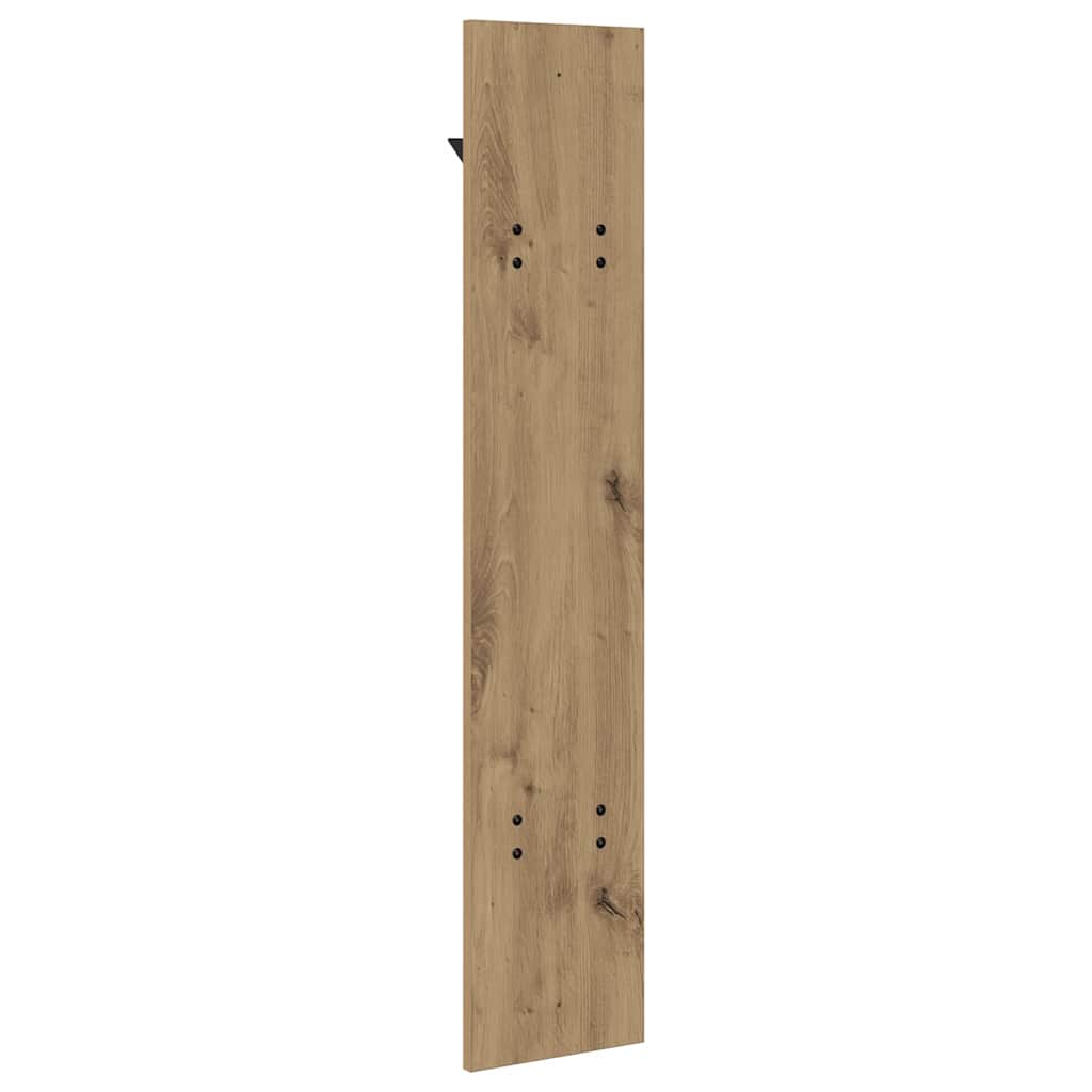 Nástěnný Věšák Na Kabáty Nástěnná Montáž Artisanový Dub