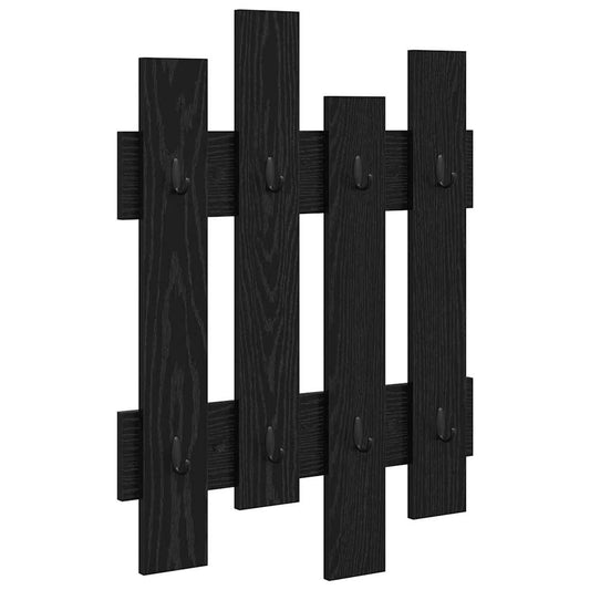 Nástěnný Věšák Na Kabáty Nástěnná Montáž Černý Dub