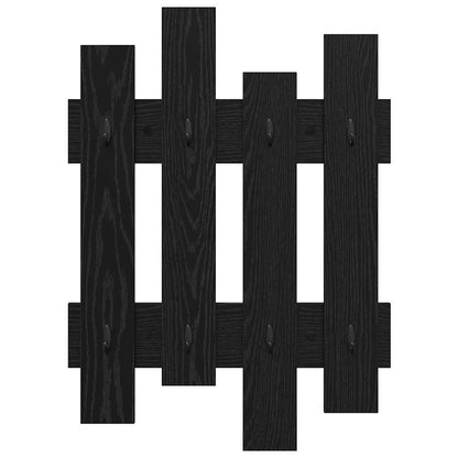 Nástěnný Věšák Na Kabáty Nástěnná Montáž Černý Dub