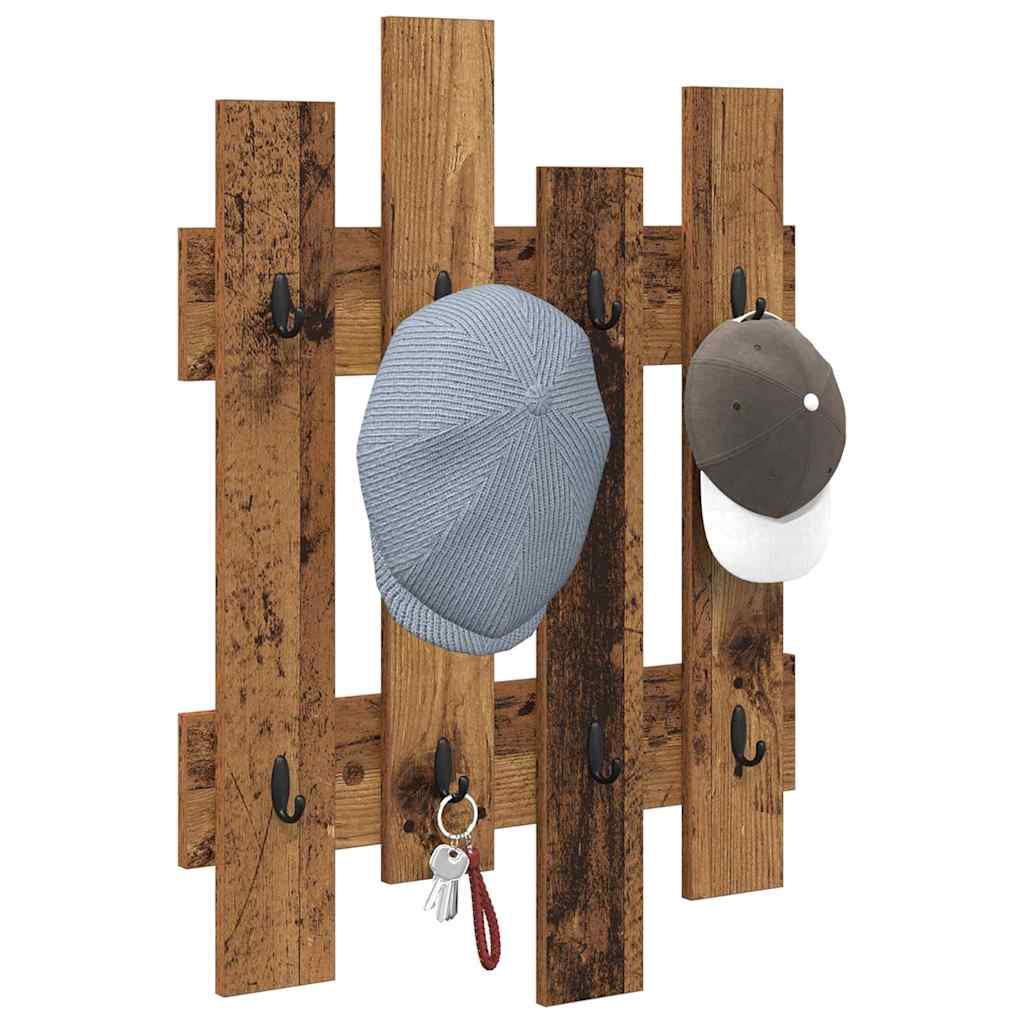 Nástěnný Věšák Na Kabáty Nástěnná Montáž Staré Dřevo