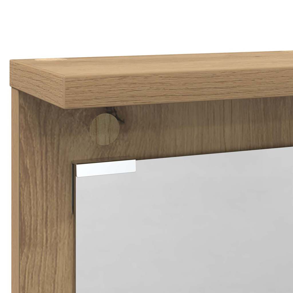 Nástěnný Věšák Na Kabáty Nástěnná Montáž Dub Artisan