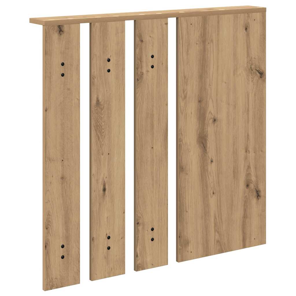 Nástěnný Věšák Na Kabáty Nástěnná Montáž Dub Artisan