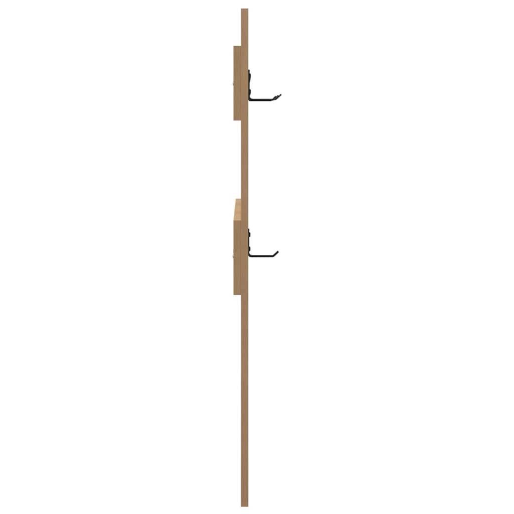 Nástěnný Věšák Na Kabáty Nástěnná Montáž Artisanový Dub