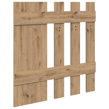 Nástěnný Věšák Na Kabáty Nástěnná Montáž Artisanový Dub