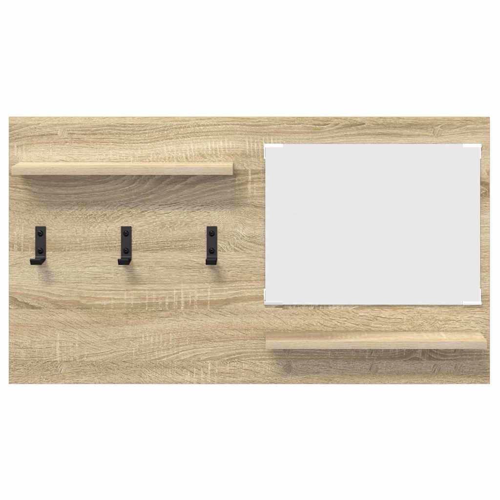 Nástěnný Věšák Na Kabáty Nástěnná Montáž Sonoma Dub