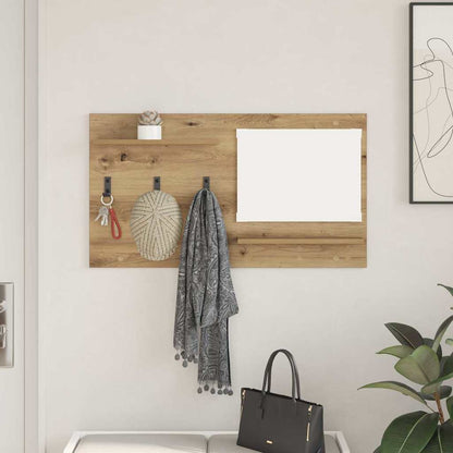 Nástěnný Věšák Na Kabáty Nástěnná Montáž Artisanový Dub