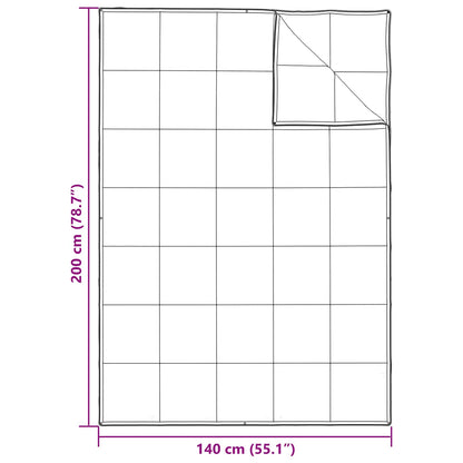 2-In-1 Duvet S Polštářem 2 Pcs Bílá Peří