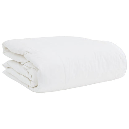 2-In-1 Duvet S Polštářem 2 Pcs Bílá Peří