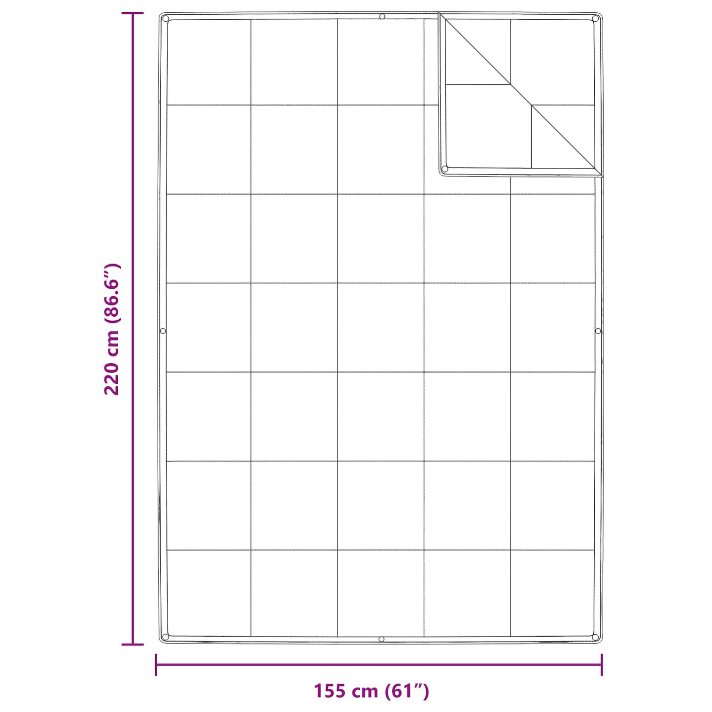 2-In-1 Duvet S Polštářem 2 Pcs Bílá Peří