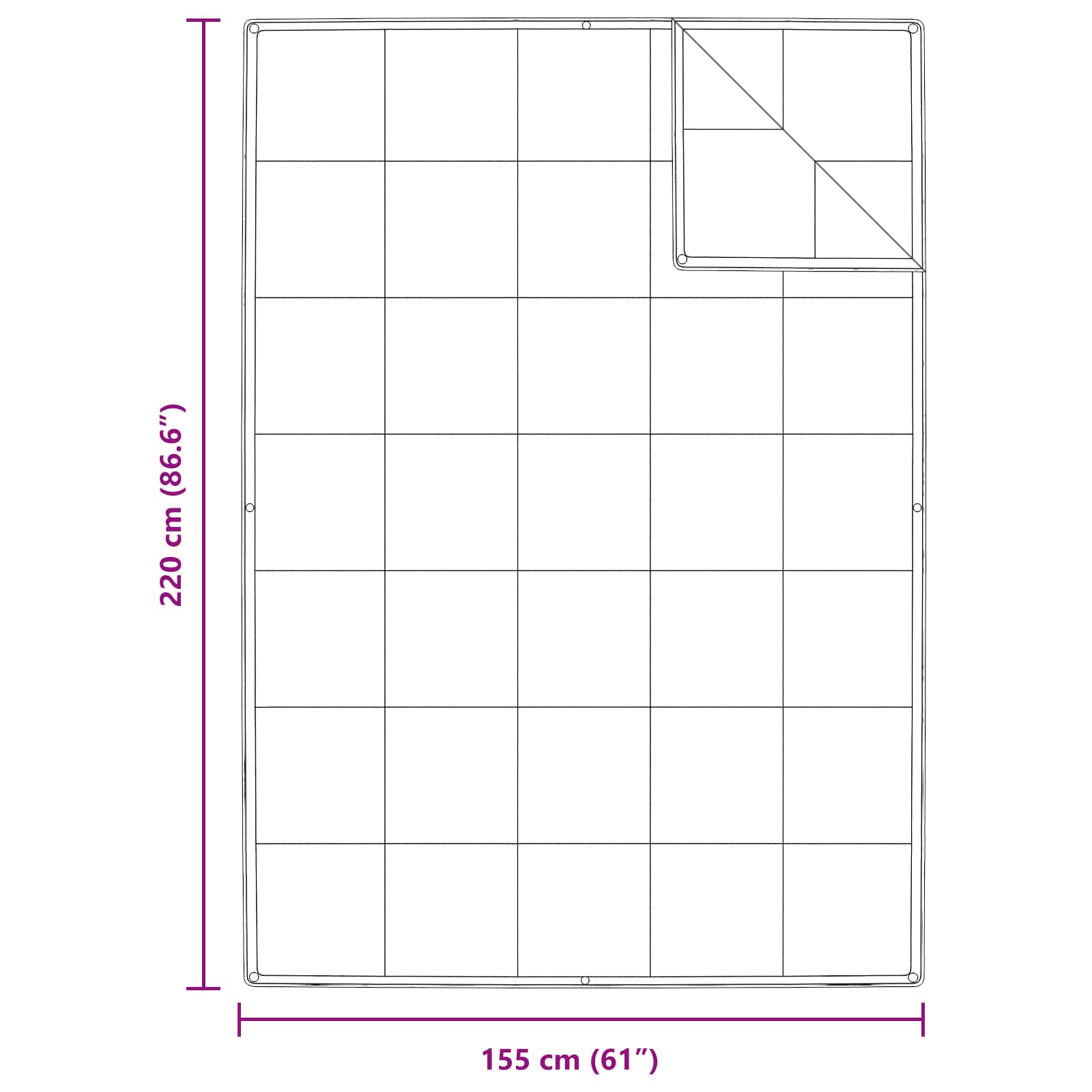 2-In-1 Duvet S Polštářem 2 Pcs Bílá Peří