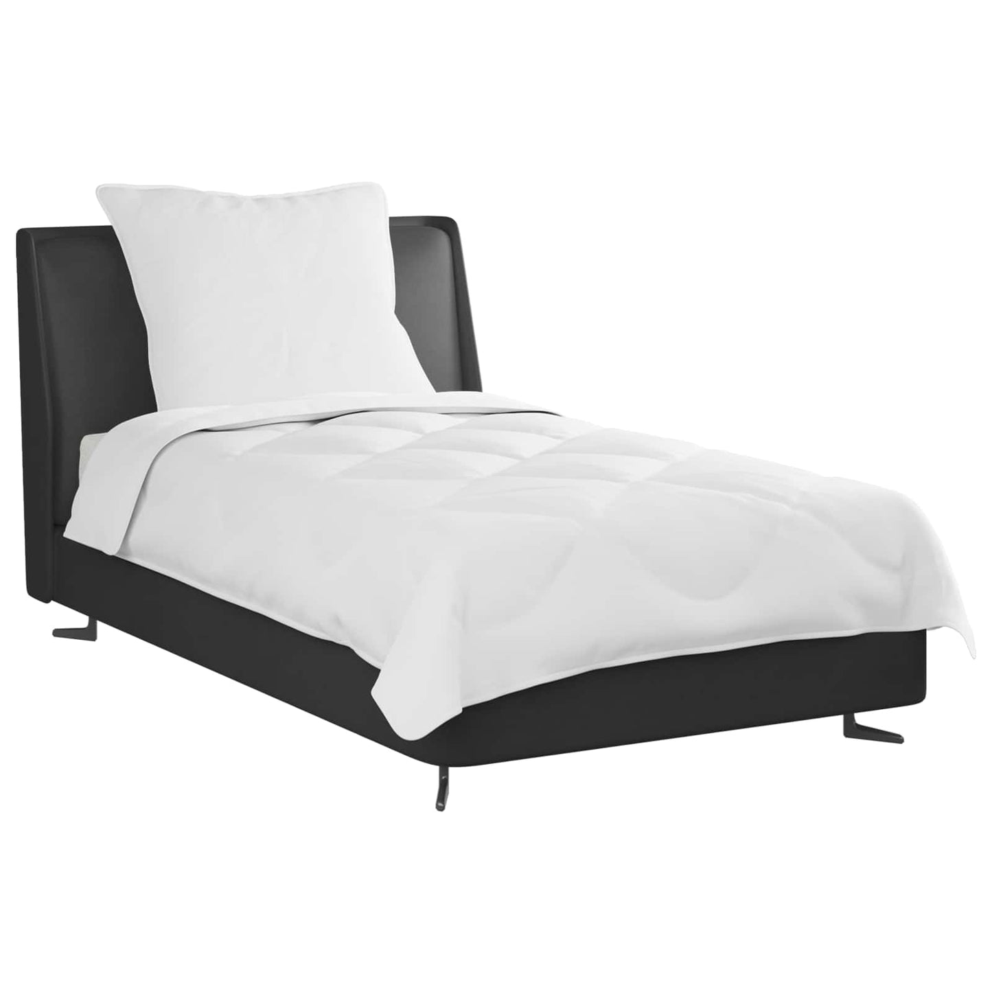 Celoroční Peřina S Polštářem 2 Pcs Bílá Mikrovlákno
