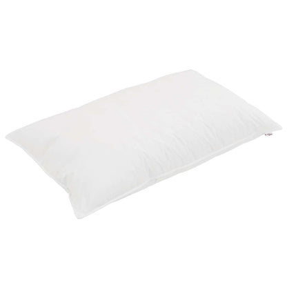 Celoroční Peřina S Polštářem 2 Pcs Bílá Mikrovlákno