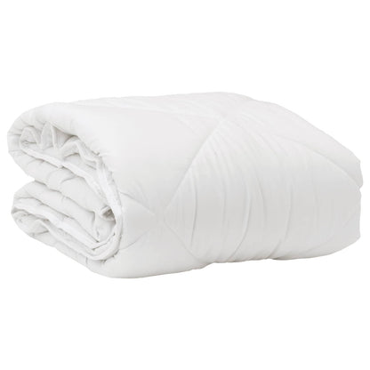 Přikrývka S Polštářem 2 Pcs Bílá Mikrovlákno