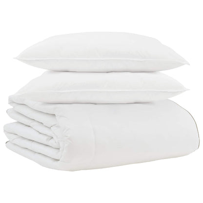 Zimní Přikrývka S Polštářem 3 Pcs Bílá Peří