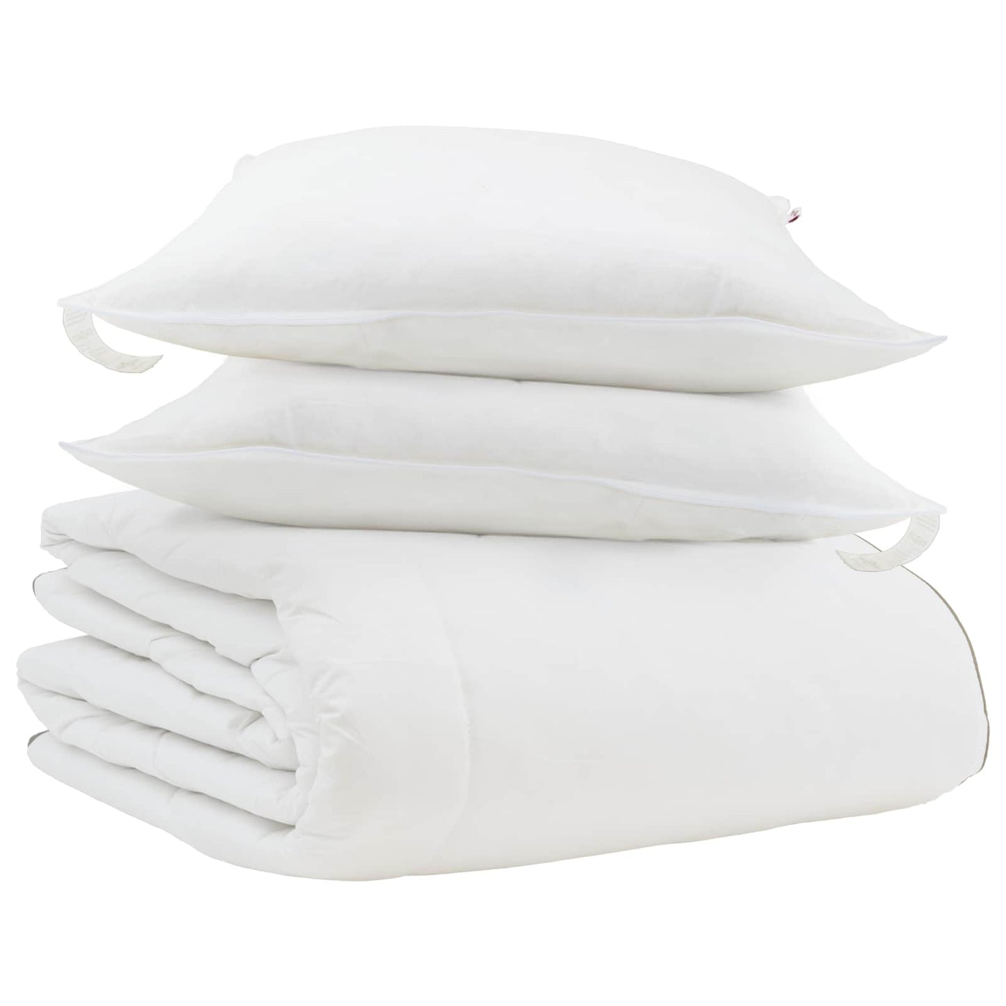 Zimní Přikrývka S Polštářem 3 Pcs Bílá Peří