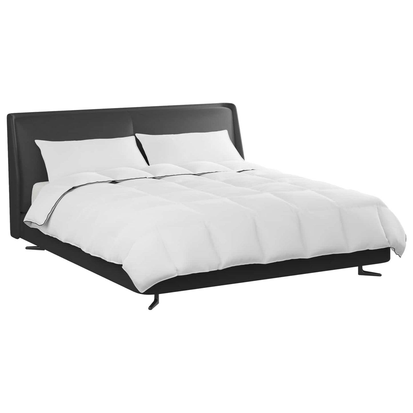 Zimní Přikrývka S Polštářem 3 Pcs Bílá Peří