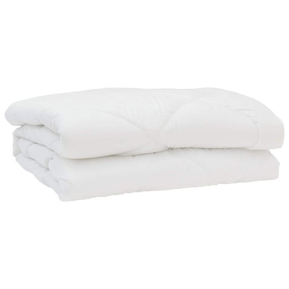 Přikrývka S Polštářem 3 Pcs Bílá Mikrovlákno
