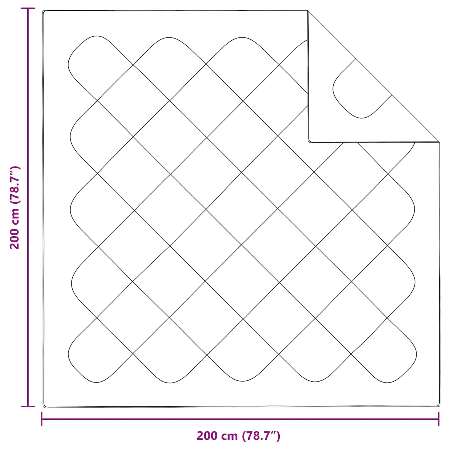 Přikrývka S Polštářem 3 Pcs Bílá Mikrovlákno