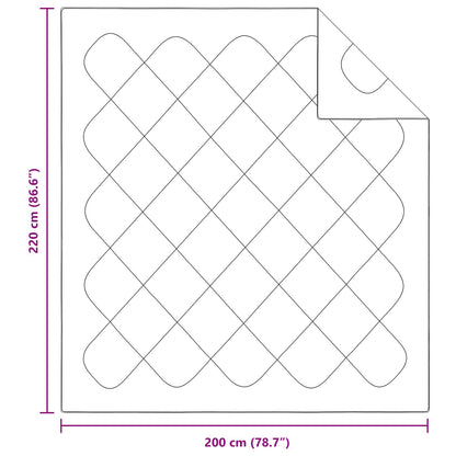 Přikrývka S Polštářem 3 Pcs Bílá Mikrovlákno