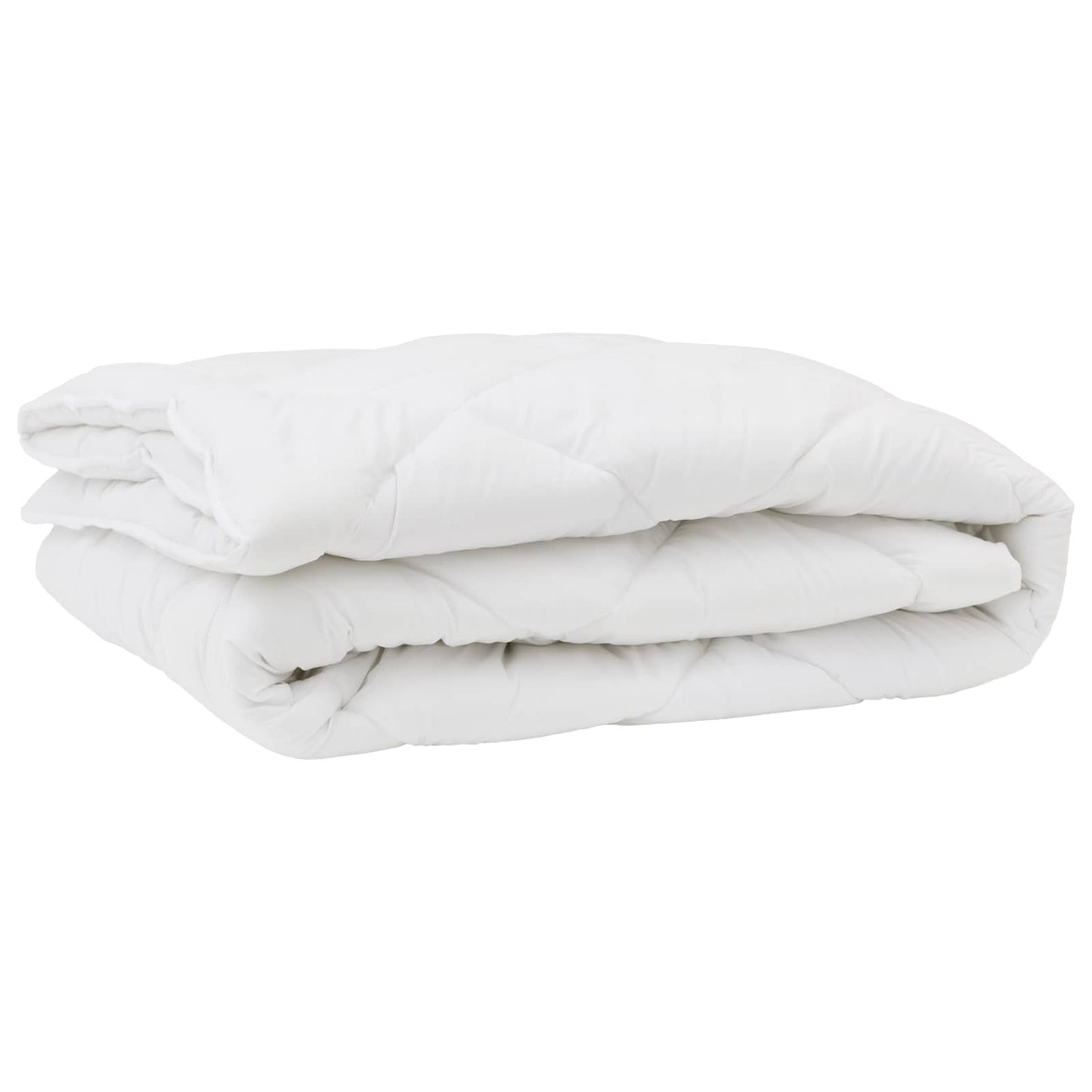 Přikrývka Na Všechny Sezóny S Polštářem 3 Pcs Bílá Mikrovlákno