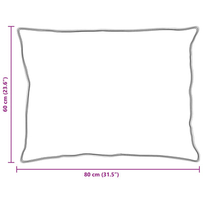 Přikrývka S Polštářem 3 Pcs Bílá Mikrovlákno