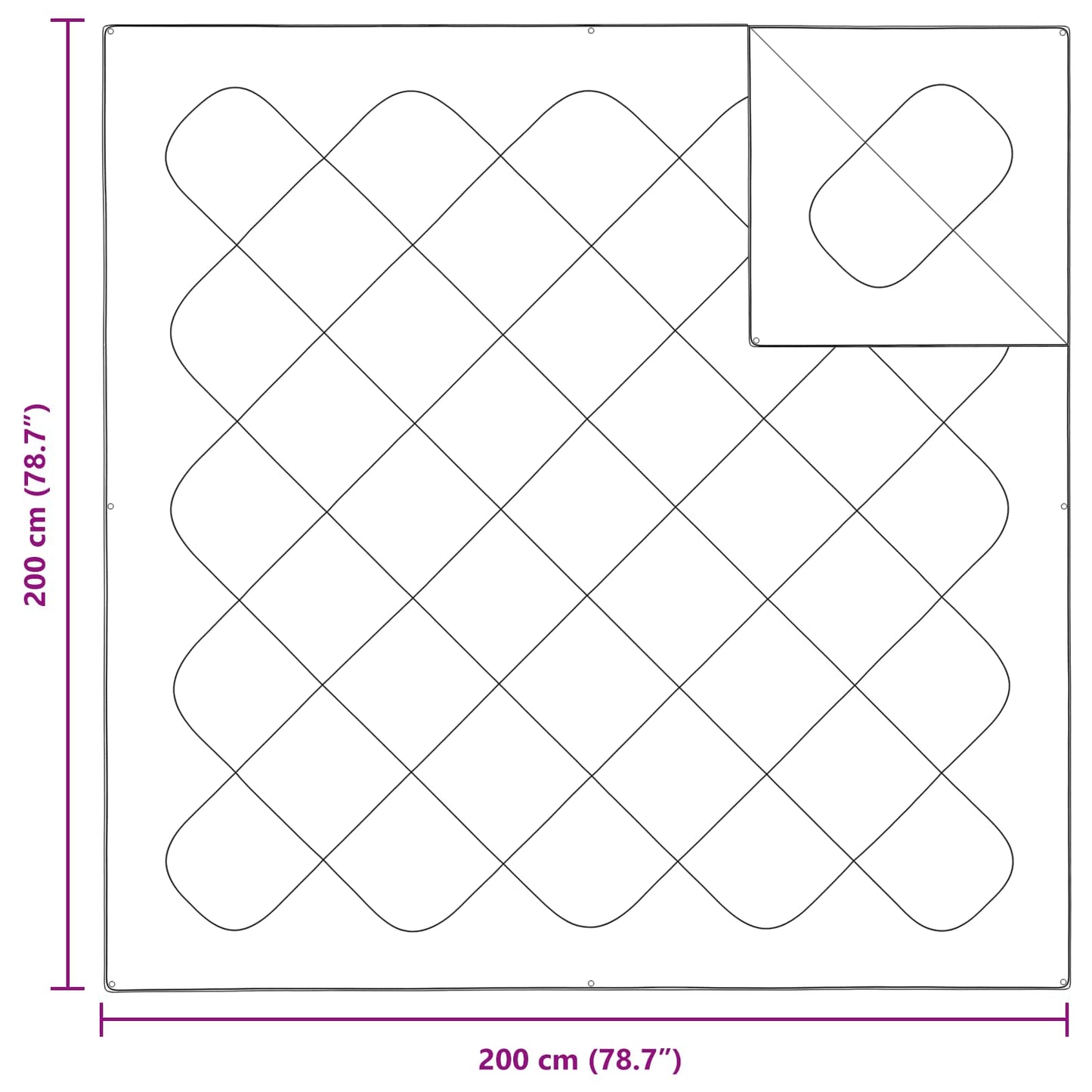 Duvet S Polštáři S Polštářem 3 Pcs Bílá Mikrovlákno