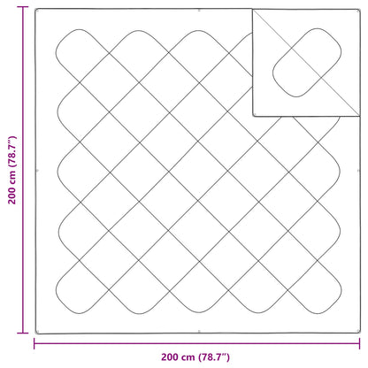 Duvet S Polštáři S Polštářem 3 Pcs Bílá Mikrovlákno