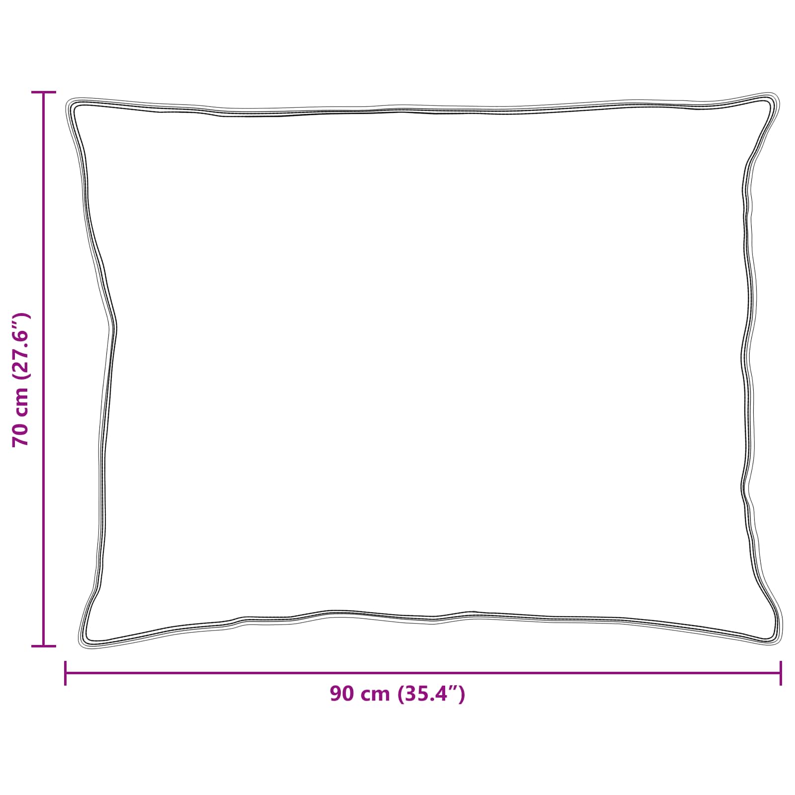 Duvet S Polštáři S Polštářem 3 Pcs Bílá Mikrovlákno