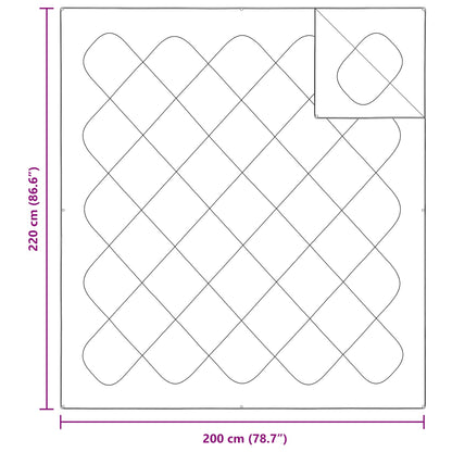 Duvet S Polštáři S Polštářem 3 Pcs Bílá Mikrovlákno